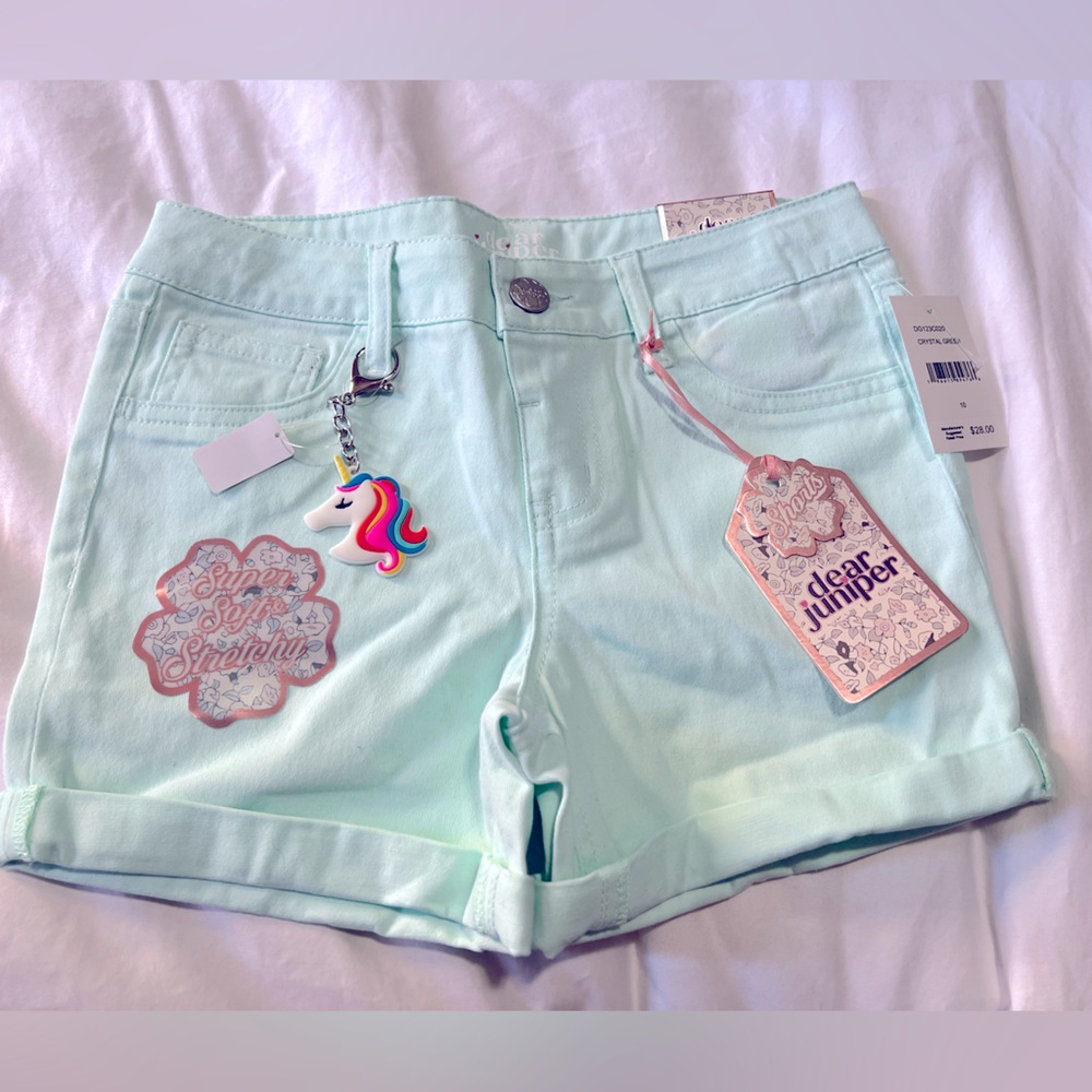 Dear Juniper Stretch Woven Shorts NWT